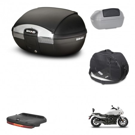 SHAD Baul SH45 + soporte montaje accesorios KIT-441490