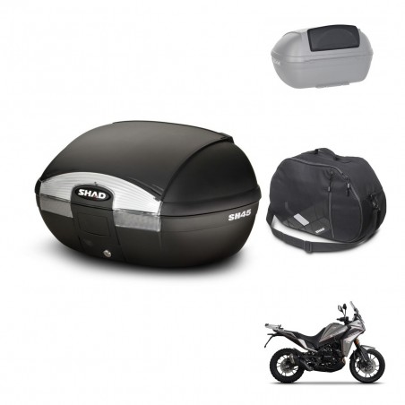 SHAD Baul SH45 + soporte montaje accesorios KIT-441513