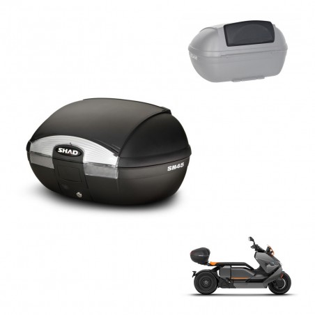 SHAD Baul SH45 + soporte montaje respaldo KIT-441583