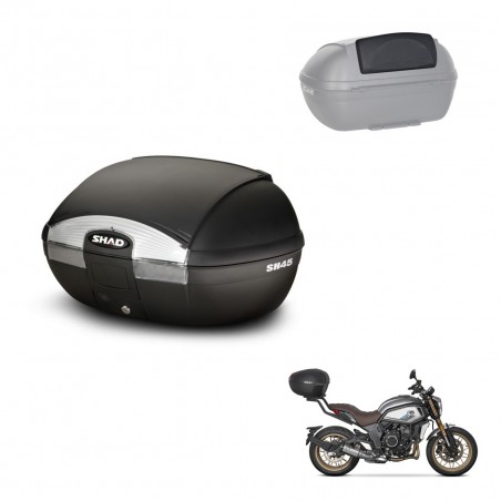 SHAD Baul SH45 + soporte montaje respaldo KIT-441623