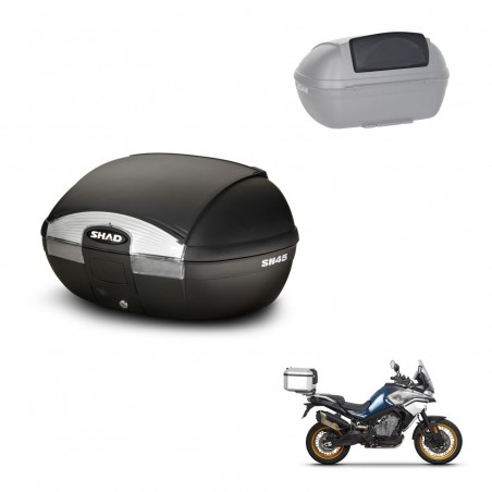 SHAD Baul SH45 + soporte montaje respaldo KIT-441631