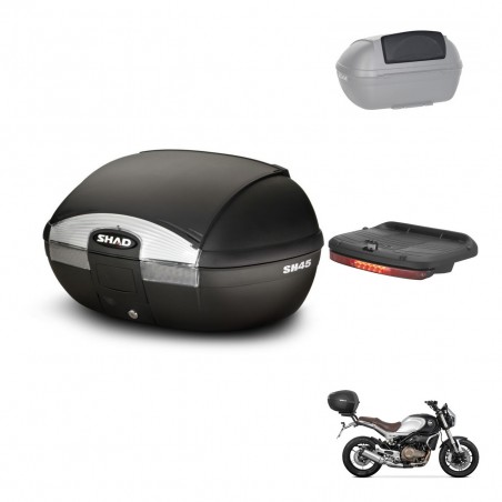 SHAD Baul SH45 + soporte montaje accesorios KIT-441664