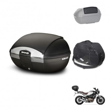 SHAD Baul SH45 + soporte montaje accesorios KIT-441665