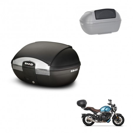 SHAD Baul SH45 + soporte montaje respaldo KIT-441679