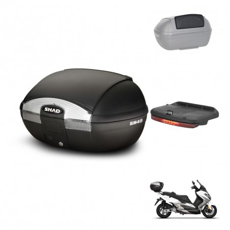 SHAD Baul SH45 + soporte montaje accesorios KIT-441712