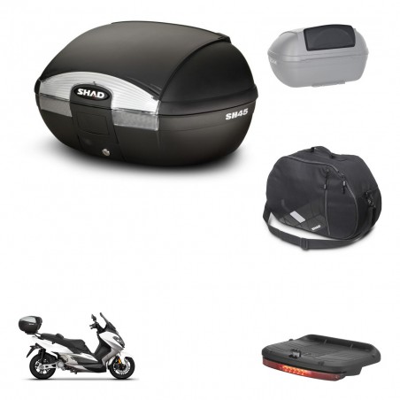 SHAD Baul SH45 + soporte montaje accesorios KIT-441714