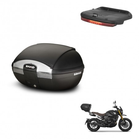 SHAD SH45 trunk + mounting bracket brake light KIT-441756