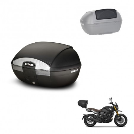 SHAD Baul SH45 + soporte montaje respaldo KIT-441759