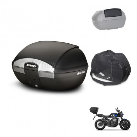 SHAD Baul SH45 + soporte montaje accesorios KIT-441809