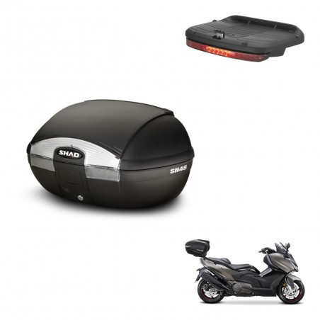 SHAD Baul SH45 + soporte montaje luz de freno KIT-441844