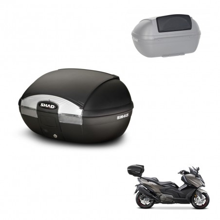 SHAD Baul SH45 + soporte montaje respaldo KIT-441847