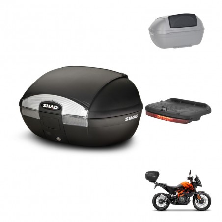 SHAD Baul SH45 + soporte montaje accesorios KIT-441856