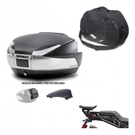 SHAD Trunk SH48 backrest cover + mounting bracket internal bag KIT-442568