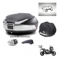 SHAD Baul SH48 tapa respaldo + soporte montaje accesorios KIT-442588