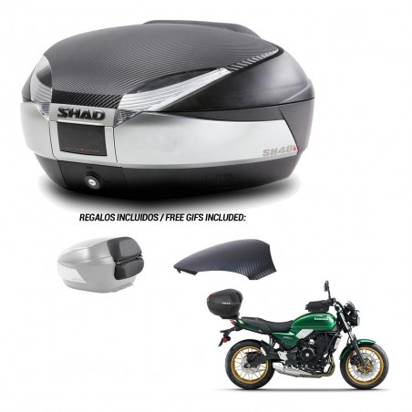 SHAD Trunk SH48 backrest cover + mounting bracket KIT-442598