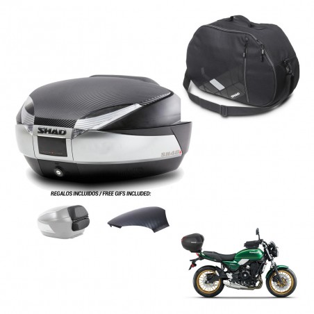 SHAD Trunk SH48 backrest cover + mounting bracket internal bag KIT-442600