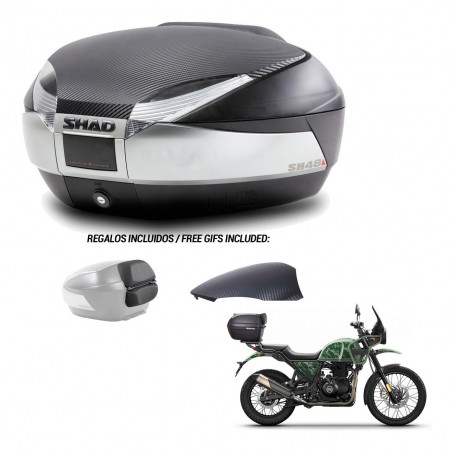 SHAD Trunk SH48 backrest cover + mounting bracket KIT-442606