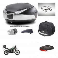 SHAD Trunk SH48 backrest cover + mounting bracket accessories KIT-442613