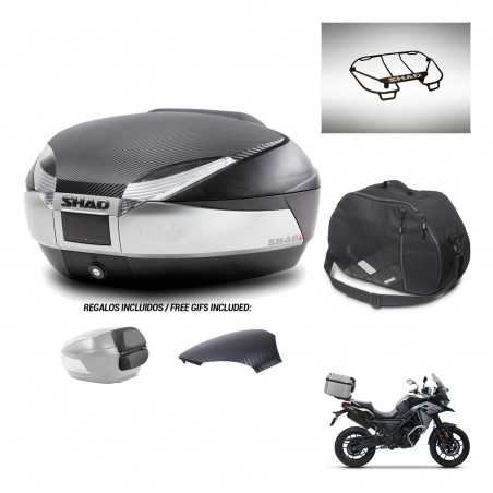 SHAD Trunk SH48 backrest cover + mounting bracket accessories KIT-442636