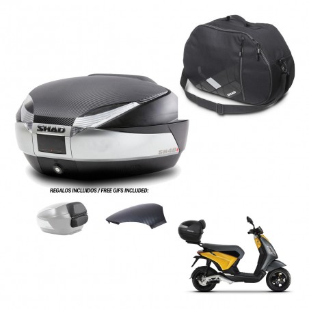 SHAD Trunk SH48 backrest cover + mounting bracket internal bag KIT-442640