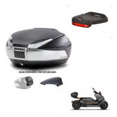 SHAD Trunk SH48 backrest cover + mounting bracket brake light KIT-442647