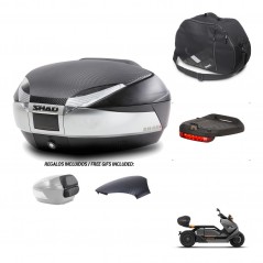 SHAD Trunk SH48 backrest cover + mounting bracket accessories KIT-442649