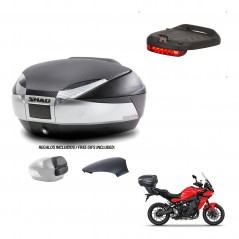 SHAD Trunk SH48 backrest cover + mounting bracket brake light KIT-442655