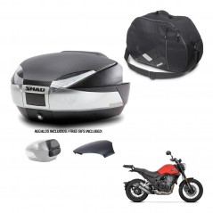 SHAD Trunk SH48 backrest cover + mounting bracket internal bag KIT-442664