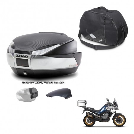 SHAD Trunk SH48 backrest cover + mounting bracket internal bag KIT-442696