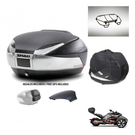 SHAD Trunk SH48 backrest cover + mounting bracket accessories KIT-442708