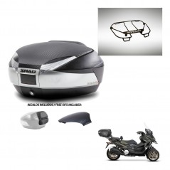 SHAD Baul SH48 tapa respaldo + soporte montaje parrilla superior KIT-442714