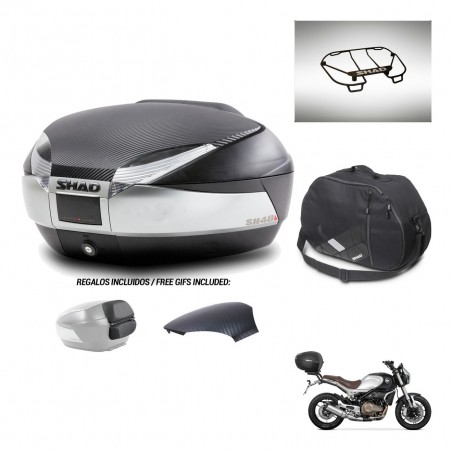 SHAD Trunk SH48 backrest cover + mounting bracket accessories KIT-442732