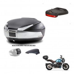 SHAD Trunk SH48 backrest cover + mounting bracket brake light KIT-442743