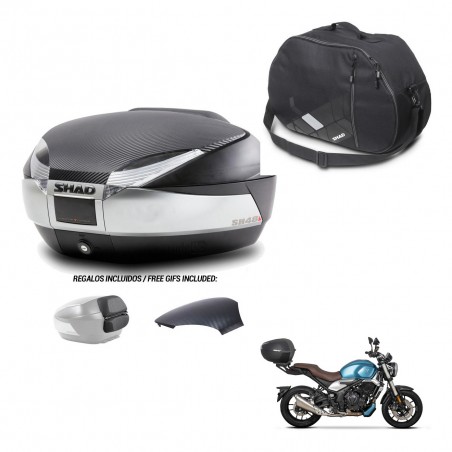 SHAD Trunk SH48 backrest cover + mounting bracket internal bag KIT-442744