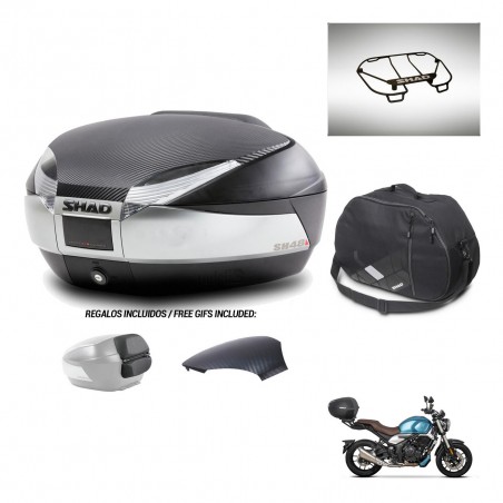 SHAD Trunk SH48 backrest cover + mounting bracket accessories KIT-442748