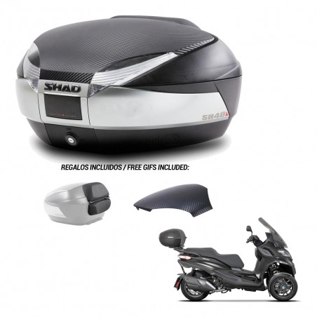 SHAD Trunk SH48 backrest cover + mounting bracket KIT-442758