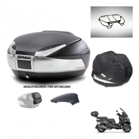 SHAD Baul SH48 tapa respaldo + soporte montaje accesorios KIT-442764