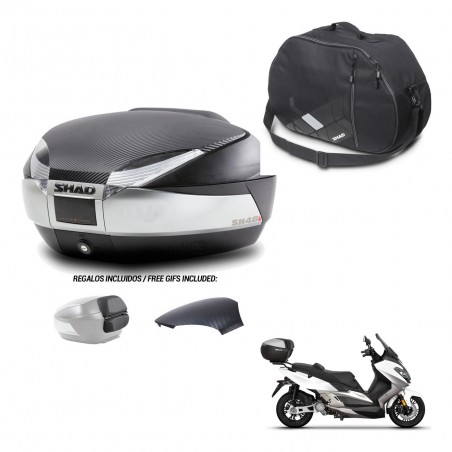 SHAD Baul SH48 tapa respaldo + soporte montaje bolsa interna KIT-442776