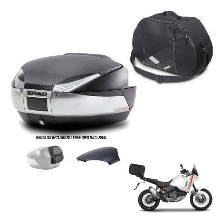 SHAD Trunk SH48 backrest cover + mounting bracket internal bag KIT-442800