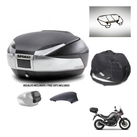 SHAD Trunk SH48 backrest cover + mounting bracket accessories KIT-442820