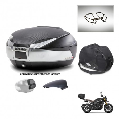 SHAD Trunk SH48 backrest cover + mounting bracket accessories KIT-442828