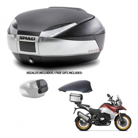 SHAD Trunk SH48 backrest cover + mounting bracket KIT-442846