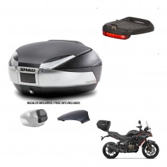 SHAD Trunk SH48 backrest cover + mounting bracket brake light KIT-442855