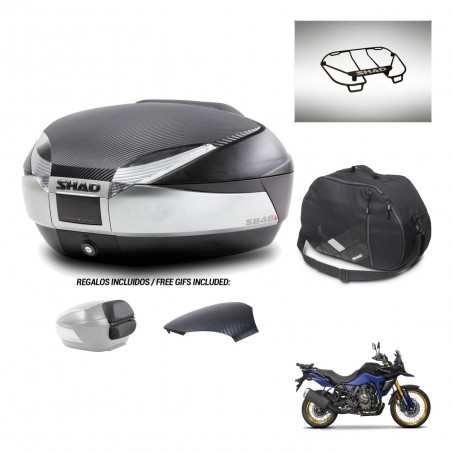 SHAD Baul SH48 tapa respaldo + soporte montaje accesorios KIT-442884