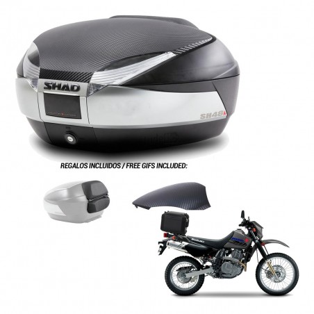 SHAD Trunk SH48 backrest cover + mounting bracket KIT-442934