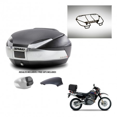 SHAD Trunk SH48 backrest cover + mounting bracket upper grill KIT-442938