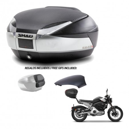 SHAD Trunk SH48 backrest cover + mounting bracket KIT-442942