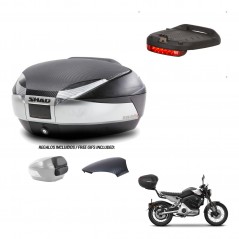 SHAD Trunk SH48 backrest cover + mounting bracket brake light KIT-442943