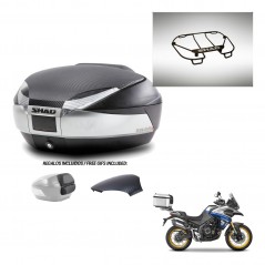 SHAD Baul SH48 tapa respaldo + soporte montaje parrilla superior KIT-442954