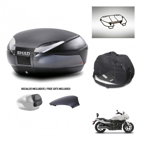 SHAD Trunk SH48 backrest cover + mounting bracket accessories 49 L KIT-442981